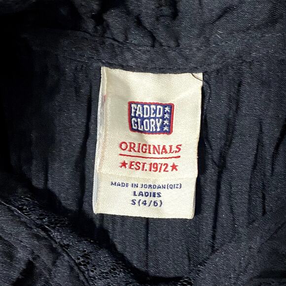 Gothic Vampire Victorian Button Down Lace Semi Sheer Blouse - Picture 10 of 12